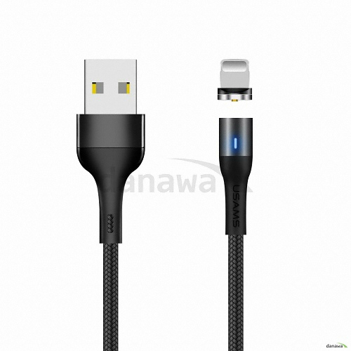 USAMS 페브릭 LED 원형 마그네틱 케이블 U29 (2m)
