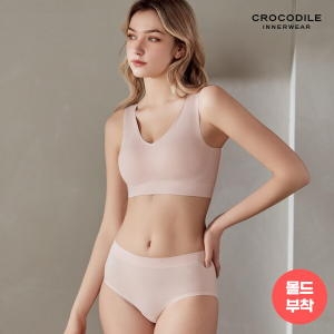 패션그룹형지 크로커다일 감탄 심리스 퓨징 브라팬티세트 (1세트)