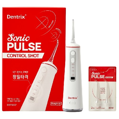 동국제약 덴트릭스 소닉펄스 컨트롤샷 DKP5037 [1개+노즐2개]