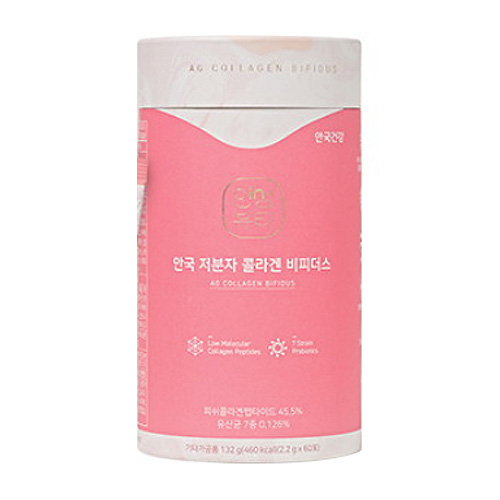  안국건강 안국 저분자콜라겐 비피더스 2.2g 60포 [2개]