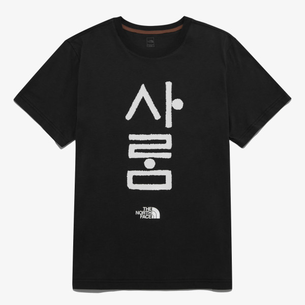 노스페이스 한글 반팔 라운드티 NT7UR54A_이미지