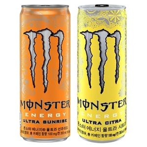 코카콜라음료 몬스터 에너지 시트라 + 망고 로코 355ml (40개)_이미지