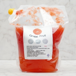 봄봄푸드 수제 자몽청 알갱이 1kg (2개)_이미지