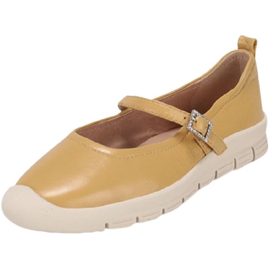 바바라 양가죽 메리제인 몰드 플랫 BBE147YE_이미지