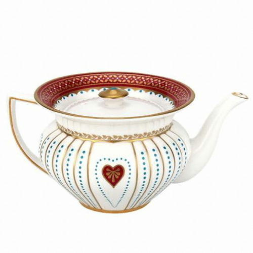 웨지우드 ㅤ퀸오브하트 티포트 370ml_이미지