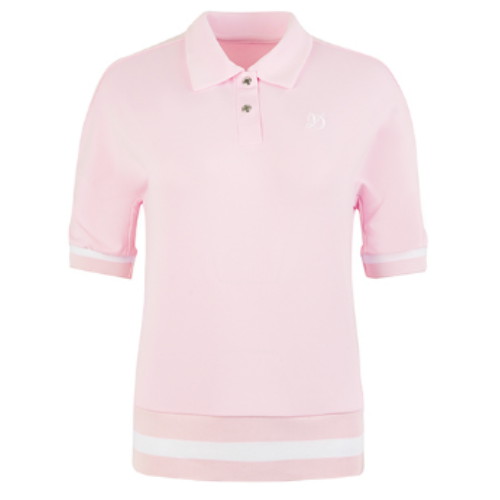 듀빅 가오리핏 블루종 반팔티셔츠 DD2WTS105PK_이미지