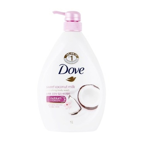 도브 스위트 코코넛 밀크 바디워시 1000ml (1개)_이미지