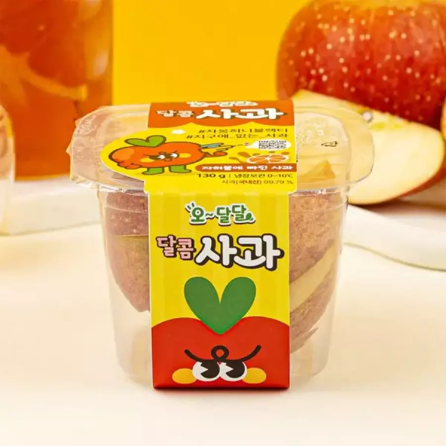 농업회사법인(주)푸드팩토리 오 달달 달콤 사과 130g (1개)