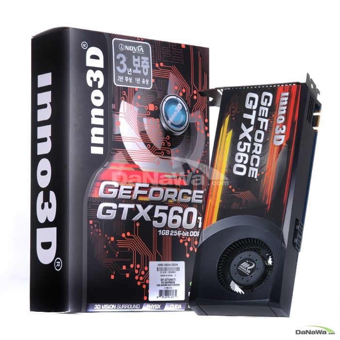INNO3D 지포스 GTX560 Ti D5 1GB 블로어팬_이미지