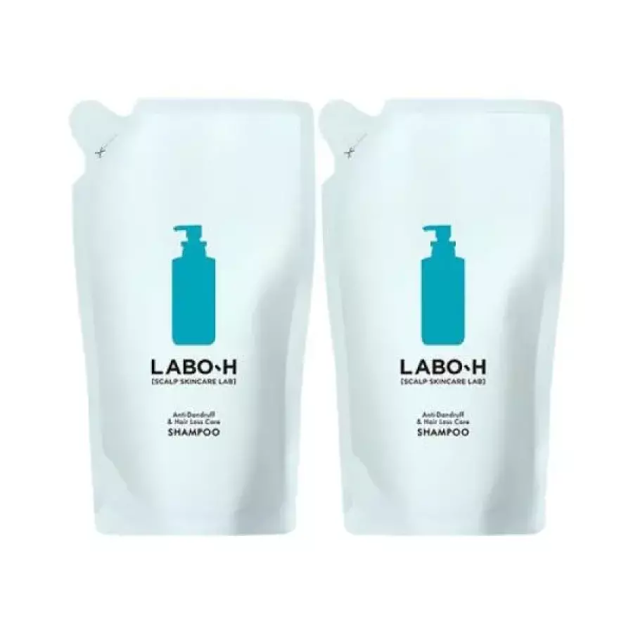 라보에이치 댄드러프 클리닉 샴푸 리필 400ml (2개)_이미지