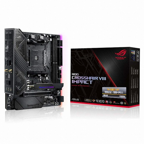 ASUS ROG CROSSHAIR VIII IMPACT 아이보라