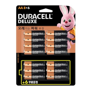 디럭스 건전지 AA 8+6 14개입