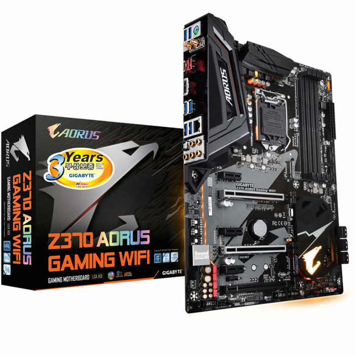 GIGABYTE Z370 AORUS Gaming WiFi 피씨디렉트