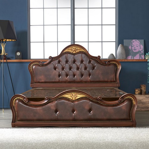 이조농방 로얄퀸즈 브라운 돌침대 Q (칠보석)