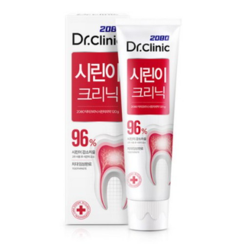 2080 닥터크리닉 시린이 치약 140g (12개)