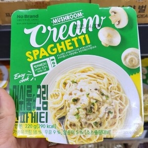 이마트 노브랜드 머쉬룸 크림 스파게티 220g (1개)