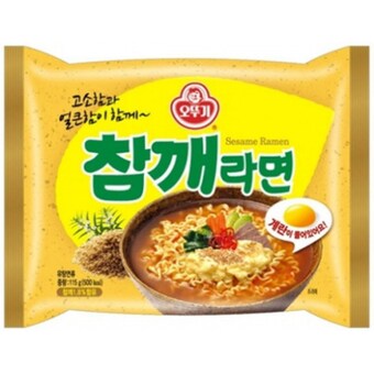 오뚜기 <b>참깨</b><b>라면</b> 115g