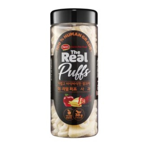 더리얼 독 퍼프 사과 38g이미지입니다. 누르면 해당 게시물로 새창이동합니다.