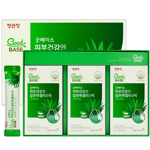 한국인삼공사 정관장 피부 건강엔 알로에 젤리 스틱 30포 (1개)