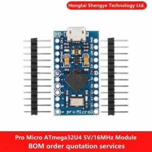 �Ƶ��̳� ��Ʈ�δ� ATmega32U4 5V16MHz ��� ��Ʈ�ѷ� Leonardo�� ���Ե� Pro Micro Arduino��