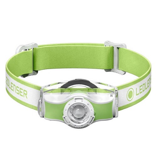 LED LENSER 레드렌서 MH3 헤드램프 그린화이트