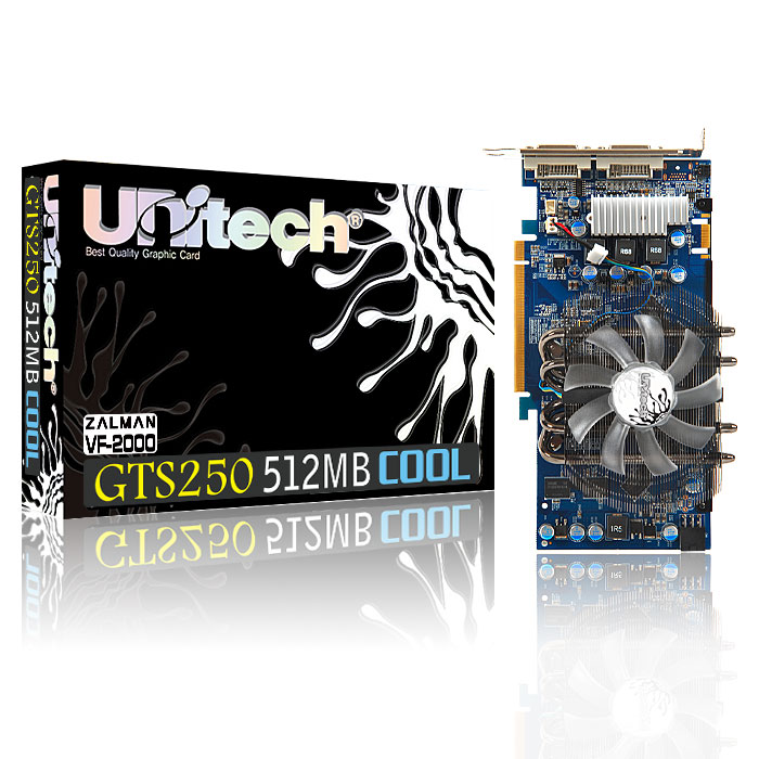 ���������� ������ GTS250 512MB COOL VF2000