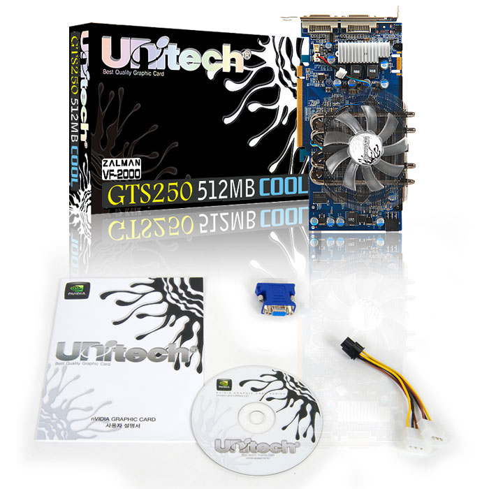 ���������� ������ GTS250 512MB COOL VF2000