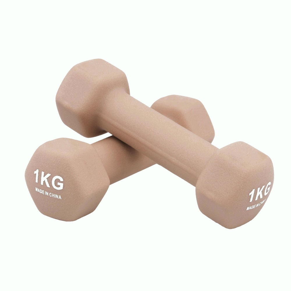 코멧 프리미엄 논슬립 아령 세트 (1kg, 2개)_이미지