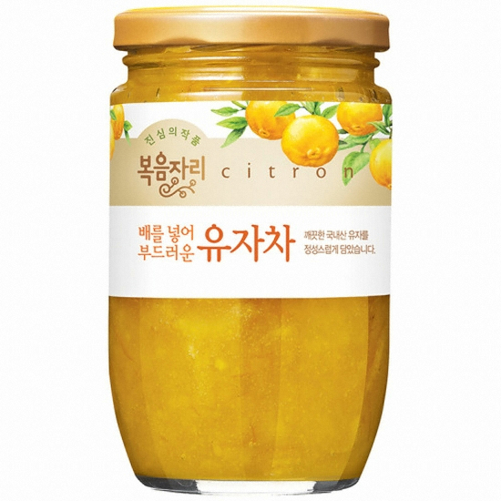 복음자리 배를 넣어 부드러운 유자차 480g (1개)