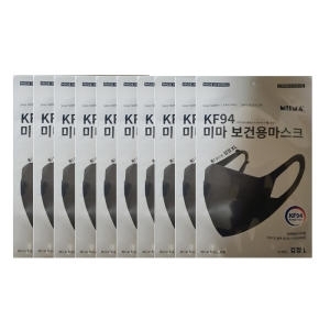아세아도 미마 보건용 마스크 KF94 대형 (10매)_이미지