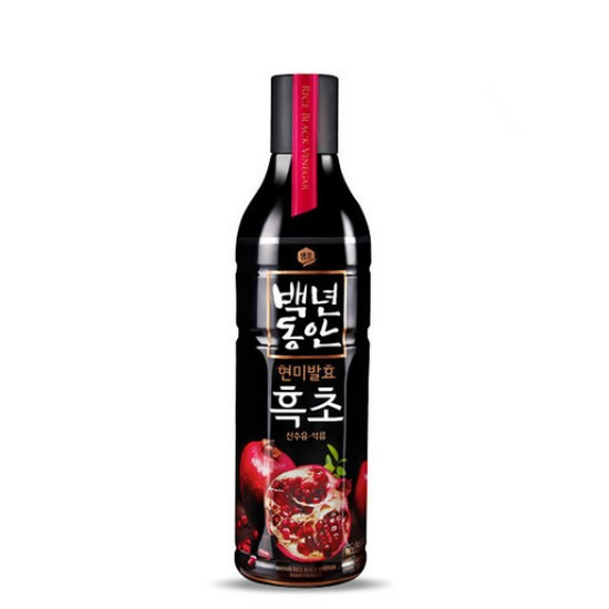 샘표식품 백년동안 현미발효 흑초 산수유 석류 900ml이미지입니다. 누르면 해당 게시물로 새창이동합니다.