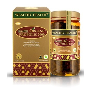  웰시헬스 다크 오가닉 프로폴리스 2000mg 365캡슐 [1개]