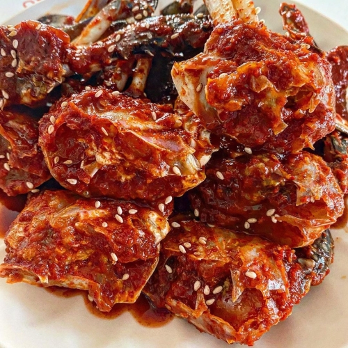 봉선장 게장맛집 서해안 꽃게 양념게장 500g이미지입니다. 누르면 해당 게시물로 새창이동합니다.