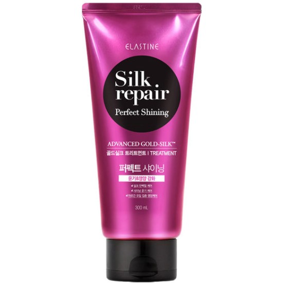 엘라스틴 실크리페어 퍼펙트 샤이닝 골드실크 트리트먼트 300ml (4개)_이미지