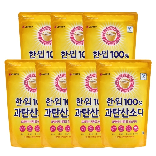 한.입 100% 과탄산소다 1kg (7개)_이미지