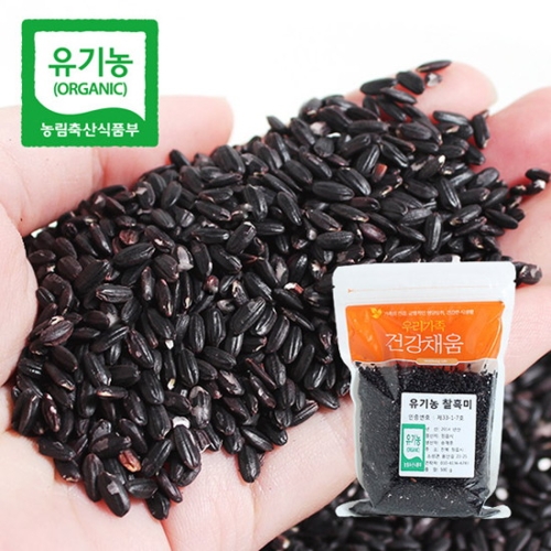 푸르젠 2019 유기농 찰흑미 500g (3개)