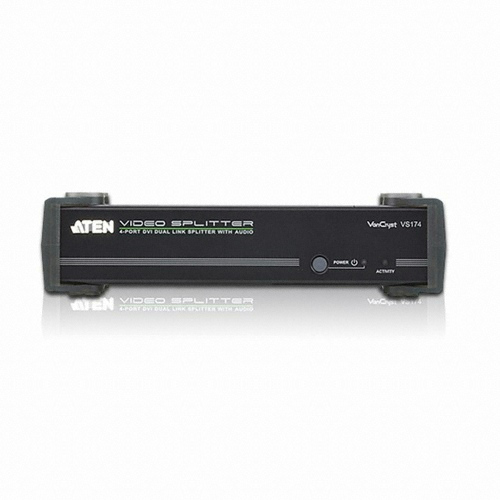 ATEN 4포트 DVI 듀얼 링크 분배기 + 오디오 (VS174)_이미지