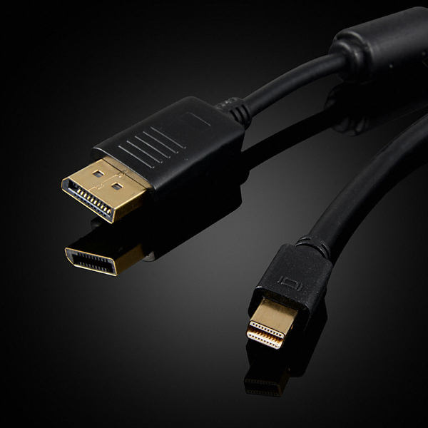 �������������ͽ� �ؽ�Ʈ MiniDisplayPort to DisplayPort ���̺�