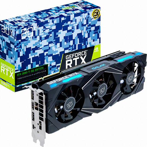 갤럭시 BOY 지포스 RTX 2080 Ti SG Edition V2 D6 11GB