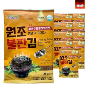 서천원조 불맛 불판김(전장김) 25g (10개)_이미지