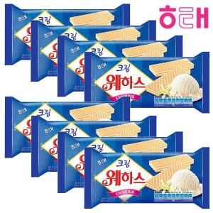 해태제과 크림 웨하스 50g (8개)