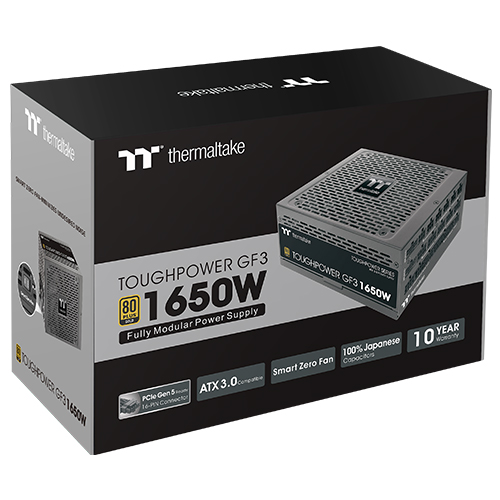 써멀테이크 터프파워 GF3 1650W GOLD 풀모듈러 ATX3.0_이미지