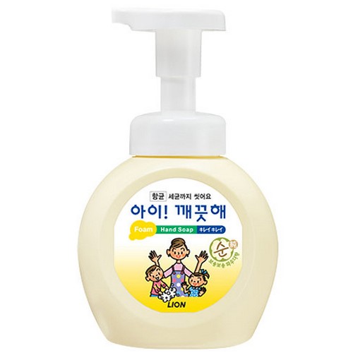 CJ라이온 아이깨끗해 순 항균 폼 핸드 솝 250ml (18개)_이미지