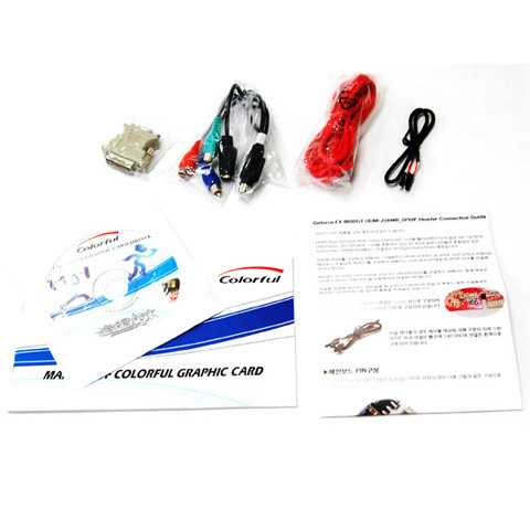 리더스 시스템즈 지포스 8600GT Colorful 오버에디션 HDMI 256MB VF9_이미지