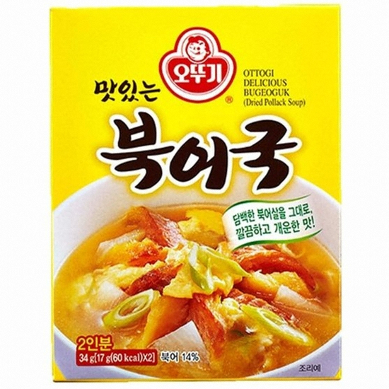 오뚜기 맛있는 북어국 34g (10개)