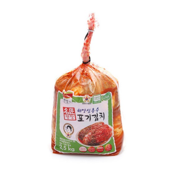 한성식품 김순자명인명장 명장 해양심층수 포기김치 2.5kg (1개)
