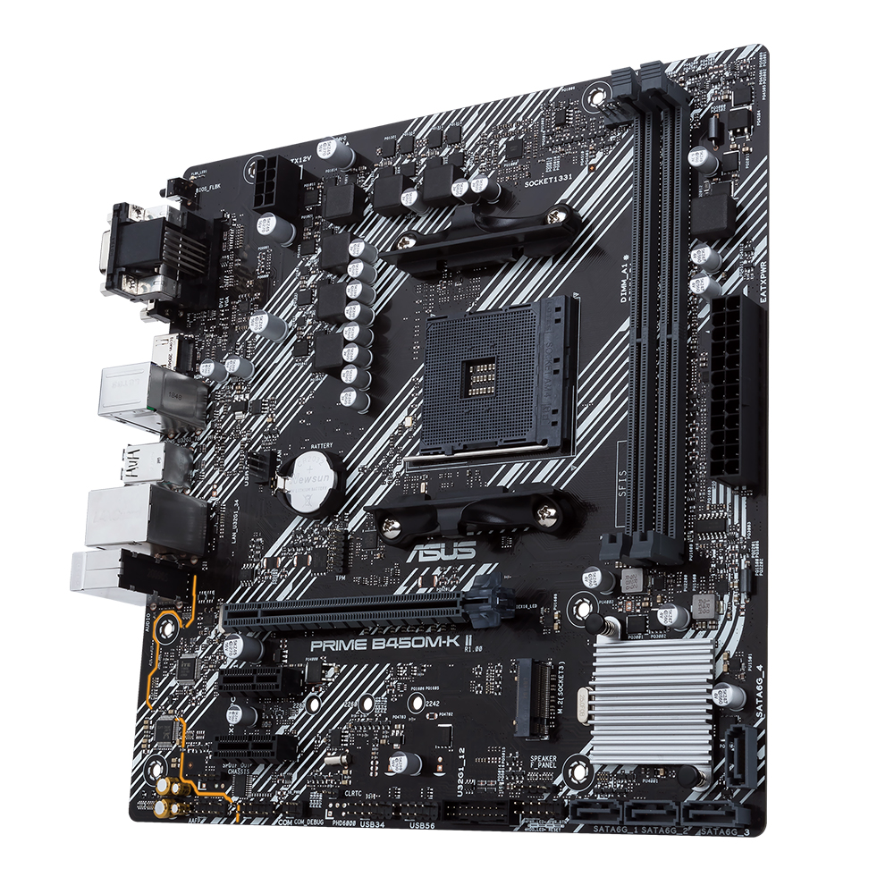 ASUS PRIME B450M-K II �����Ƽ����