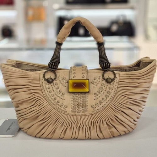 크리스찬디올 Christian 플리세 레더 토트백 LGM442_이미지