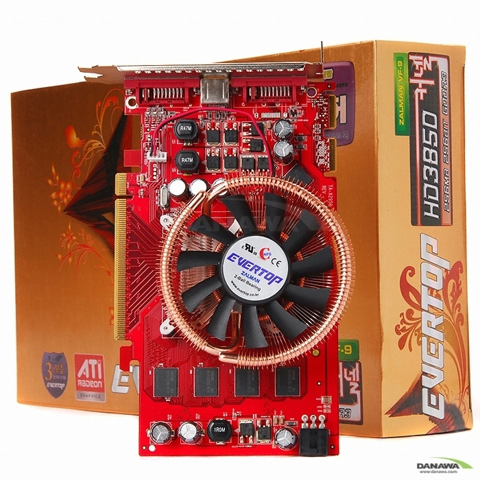EVERTOP 라데온 HD 3850 커넬 256MB VF9_이미지