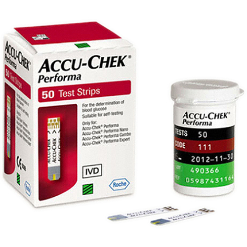 로슈 아큐첵 퍼포마 혈당시험지 (100매)_이미지